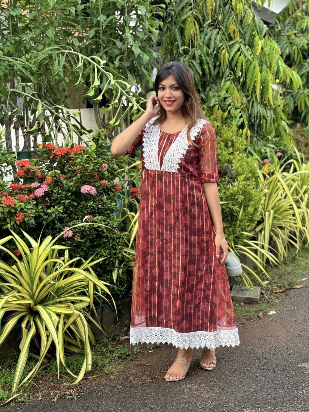 Casual Wear Designer Aline Top